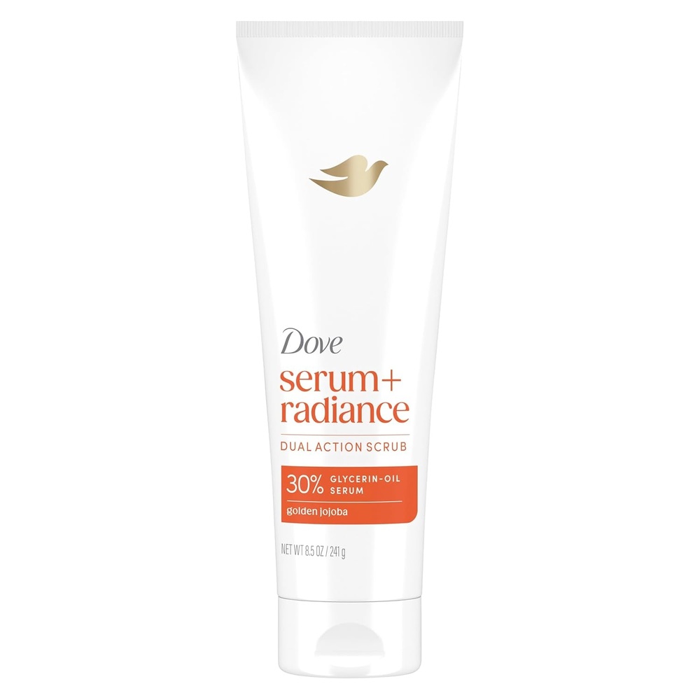 image:imageDove Radiance Body Scrub with 30 GlycerinOil Serum amp Jojoba Oil 85 OZ