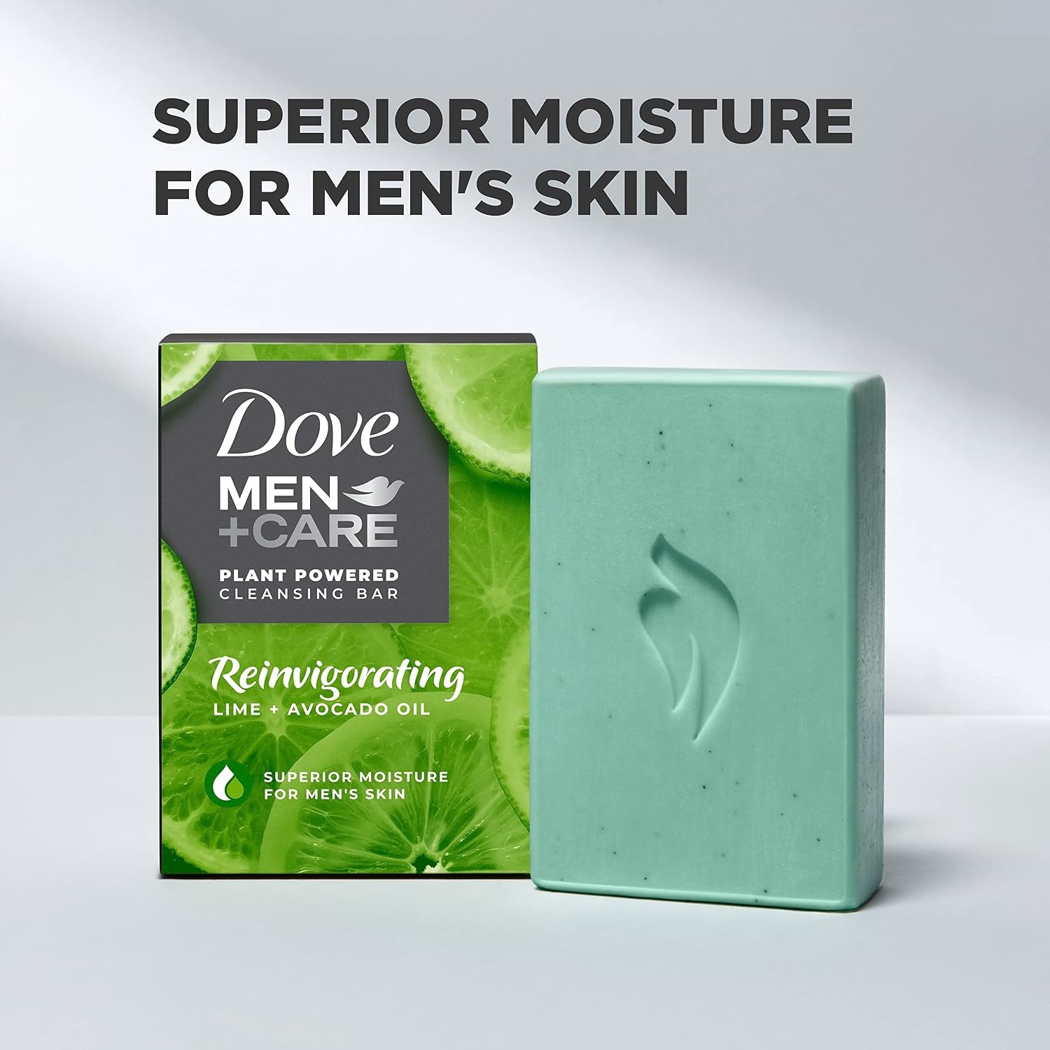 image:imageDOVE MEN CARE Natural Essential Oil Bar Soap Lime Avocado Oil t 5 ozLime Avocado Oil