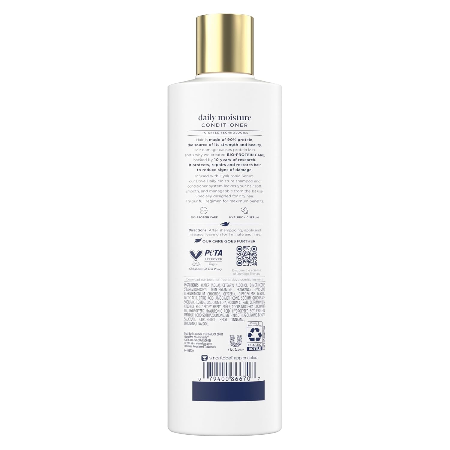 image:imageDove Daily Moisture Conditioner with BioProtein Care Technology 28 Fl OzAquatic