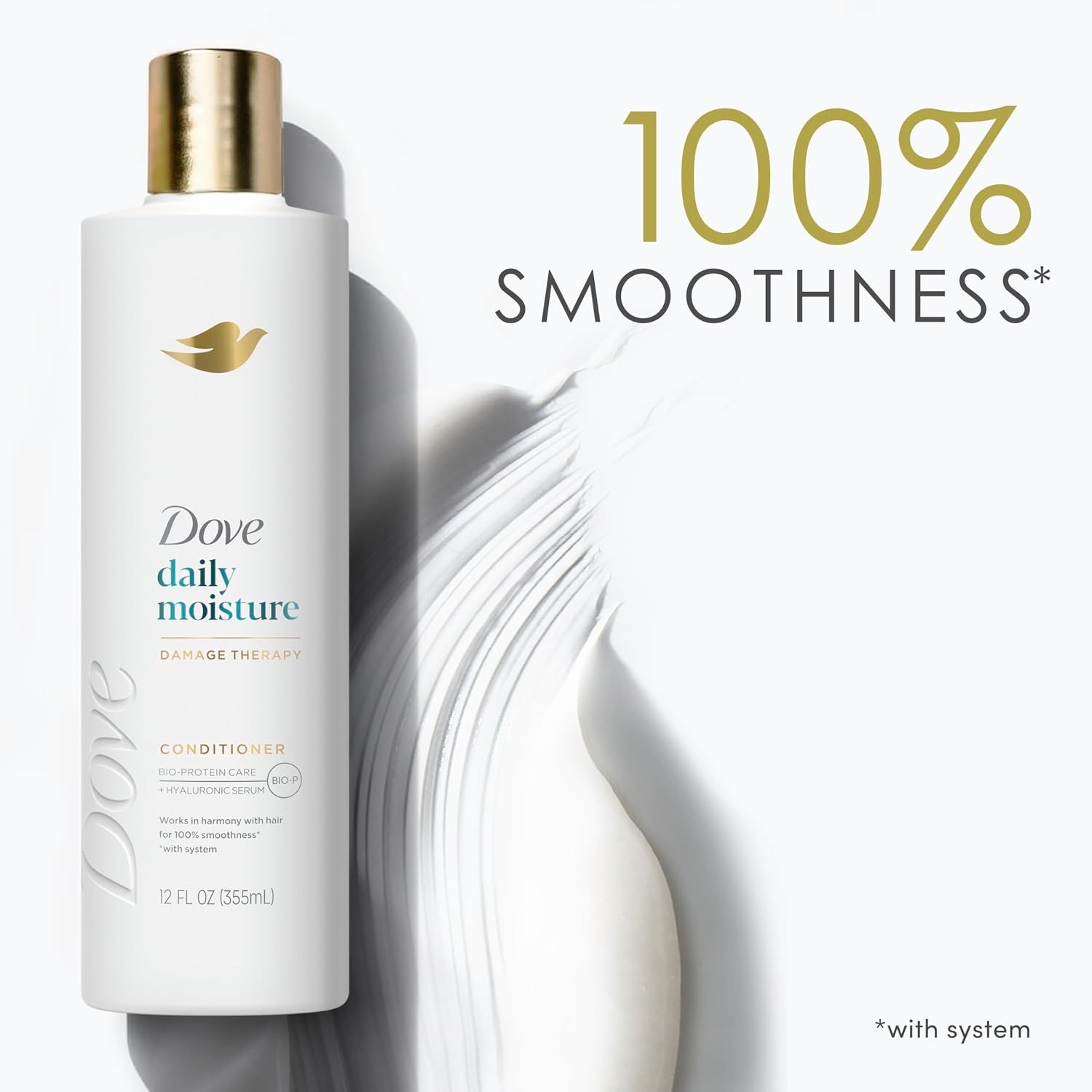 image:imageDove Daily Moisture Conditioner with BioProtein Care Technology 28 Fl OzAquatic