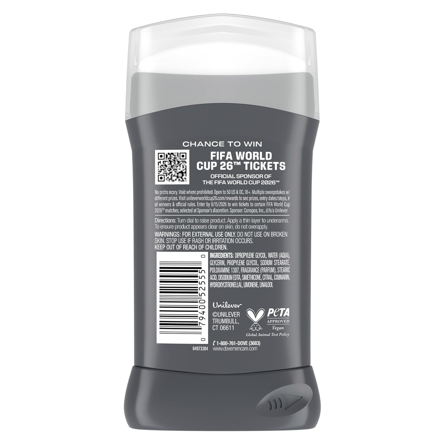 image:imageDove Men Limited Edition Deodorant Stick Striker Swag 72H 30 oz3 Ounce Pack of 12