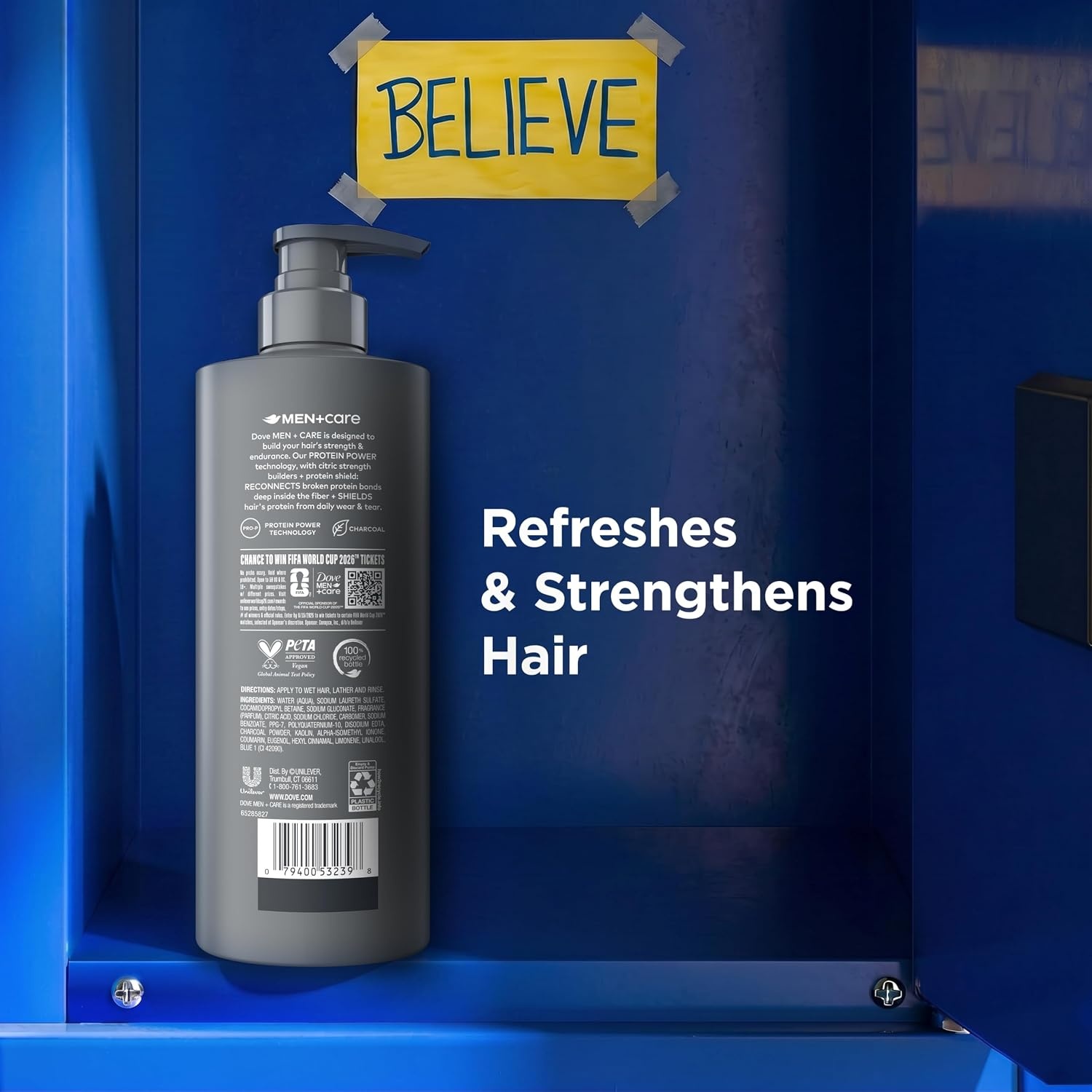 image:imageDove Men Scent of Curiosity Strengthening Shampoo Thickening 18oz 1ct