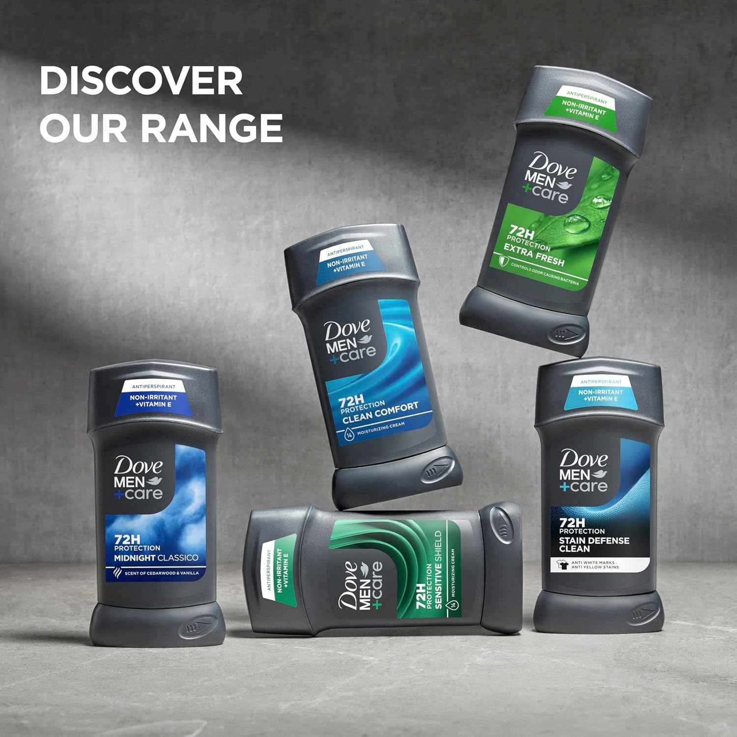 image:imageDove MenCare Extra Fresh Mens Antiperspirant Deodorant Stick Extra Fresh Twin pack With 72hour sweat amp odor protection with 14 Moisturizing Cream amp Longlasting Citrus Scent 27 oz27 Ounce Pack of 12