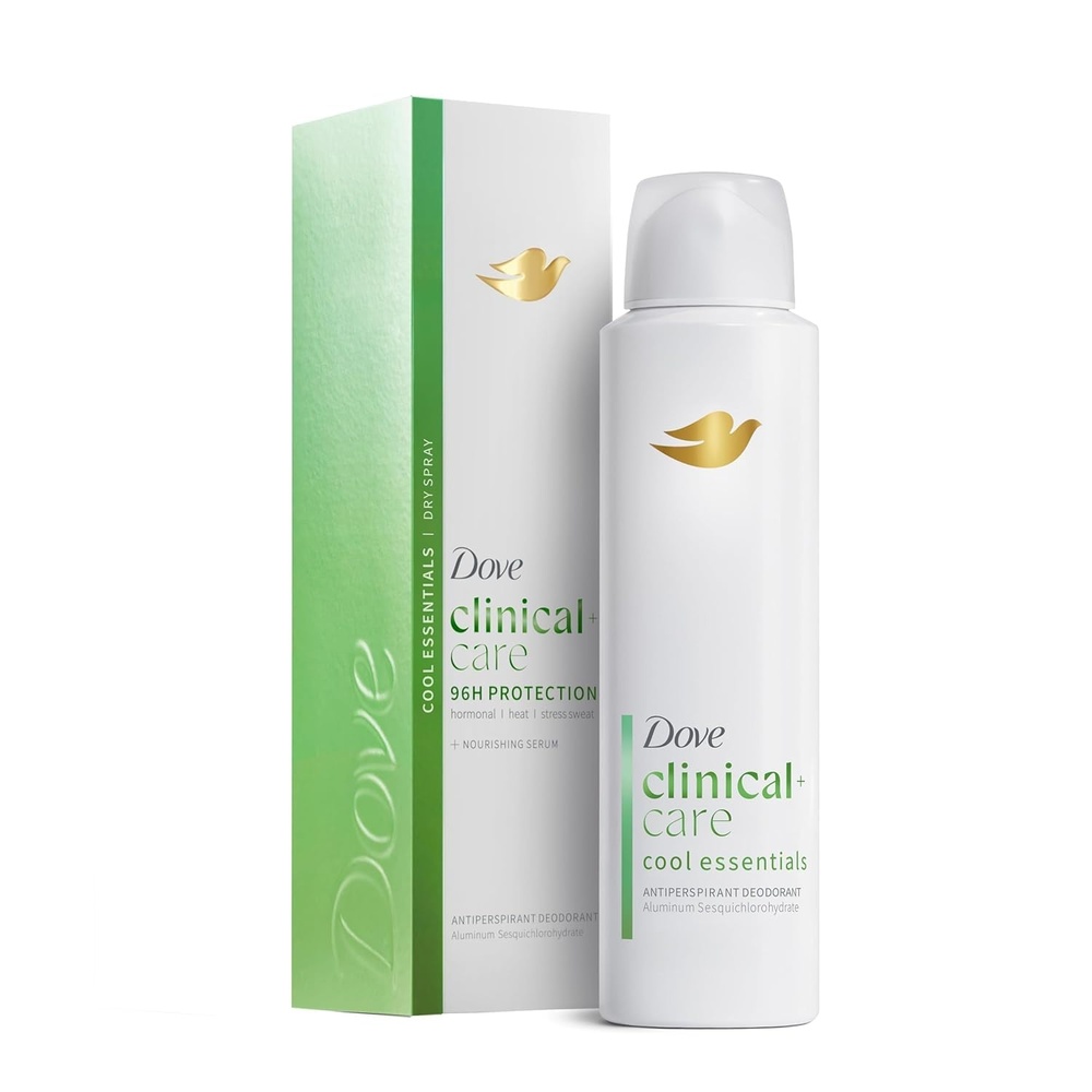 image:imageDove Clinical Care Cool Essentials Antiperspirant Dry Spray 38 oz