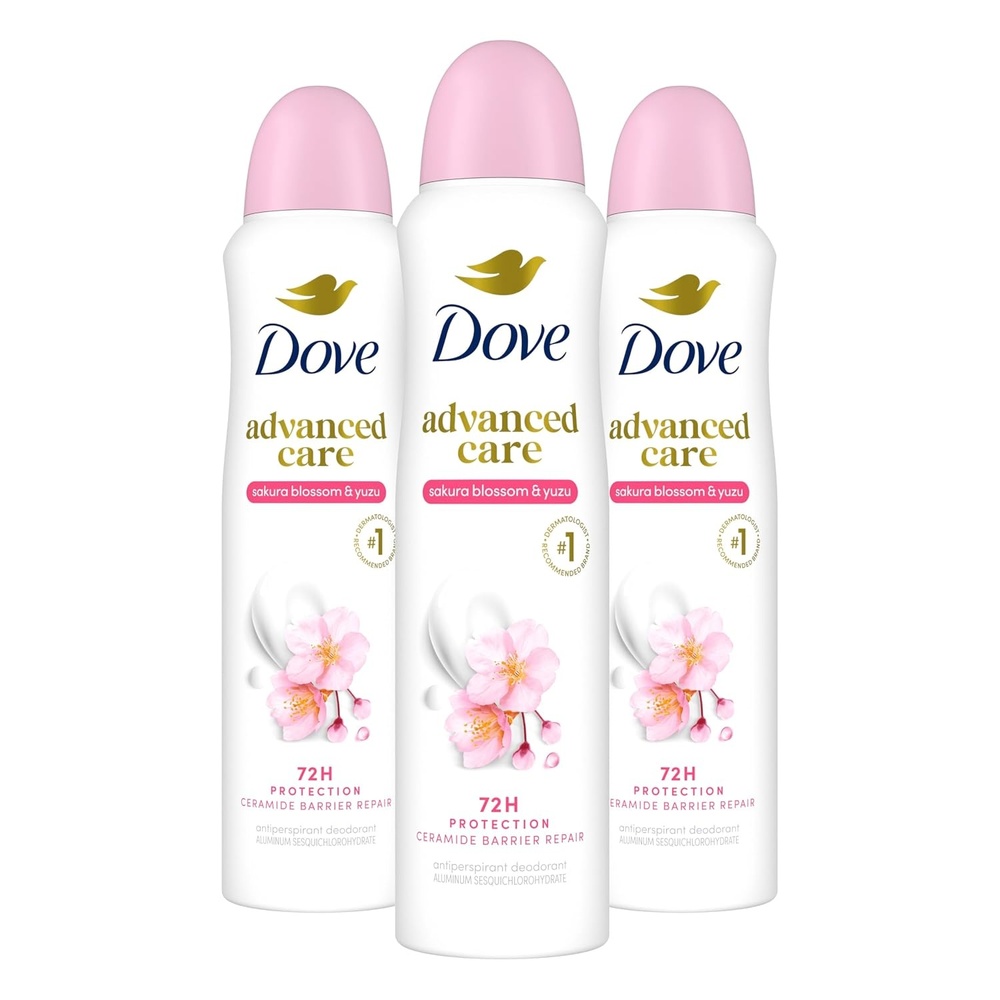 image:imageDove Advanced Care Antiperspirant Spray Sakura Blossom amp Yuzu 38oz 3PK