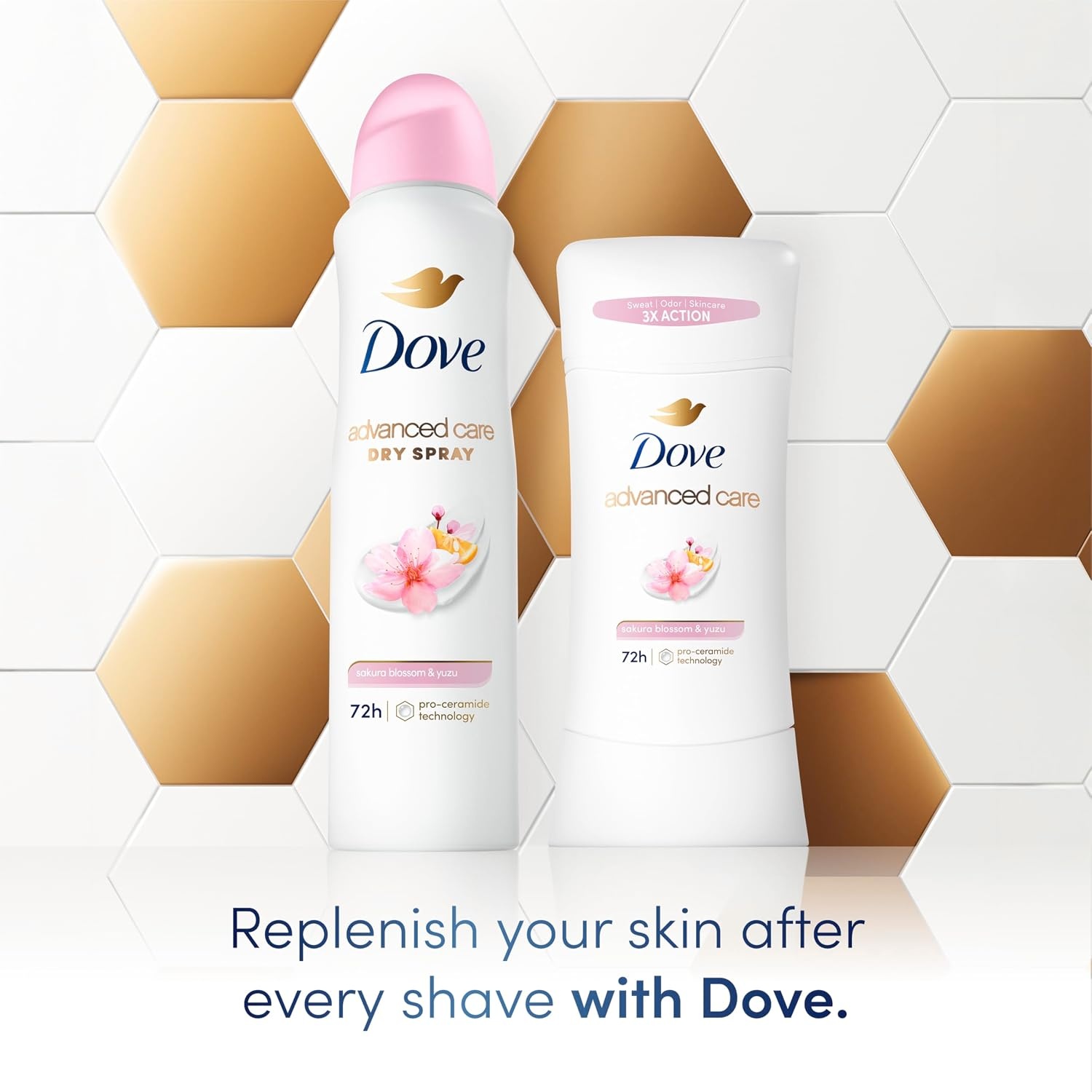 image:imageDove Advanced Care Antiperspirant Deodorant Sakura Blossom 26 oz 3PK