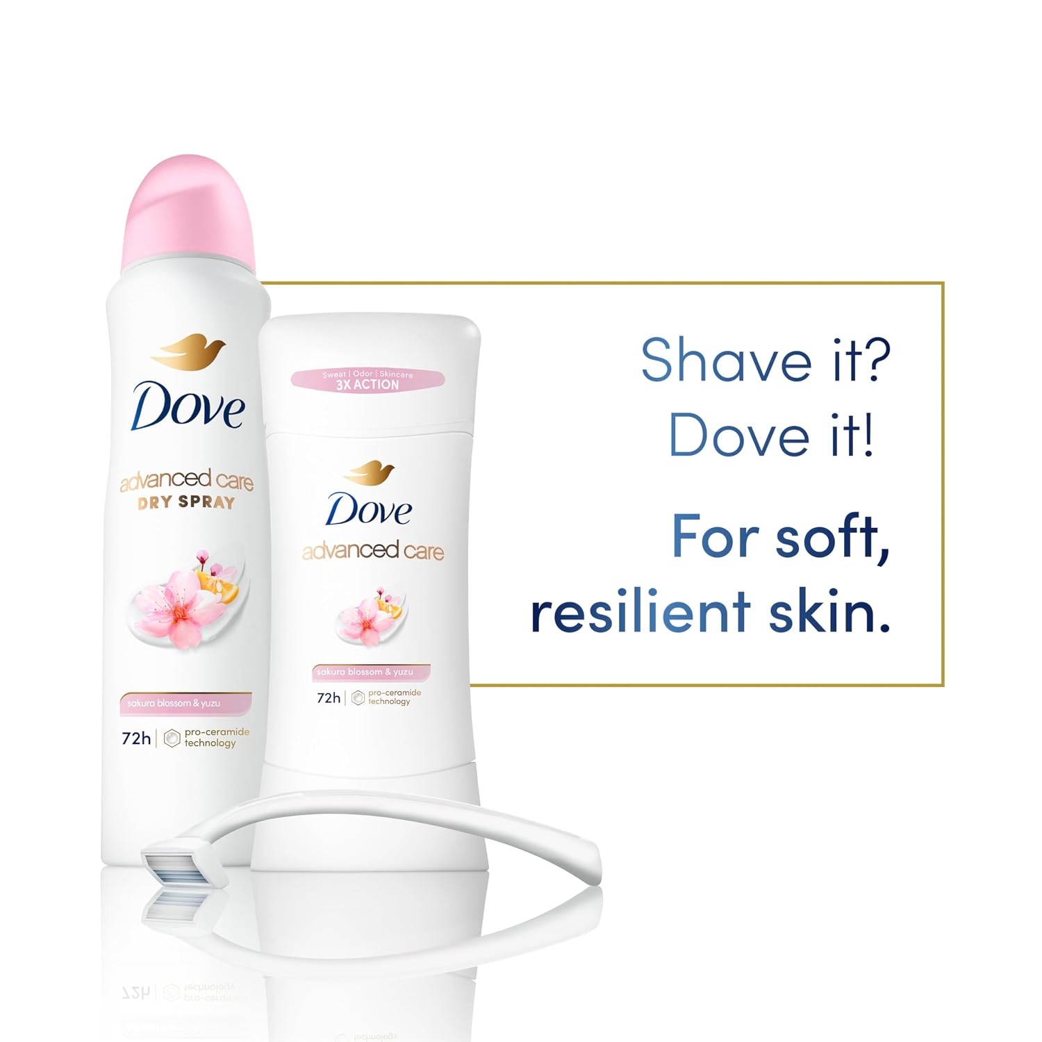 image:imageDove Advanced Care Antiperspirant Deodorant Sakura Blossom 26 oz 3PK