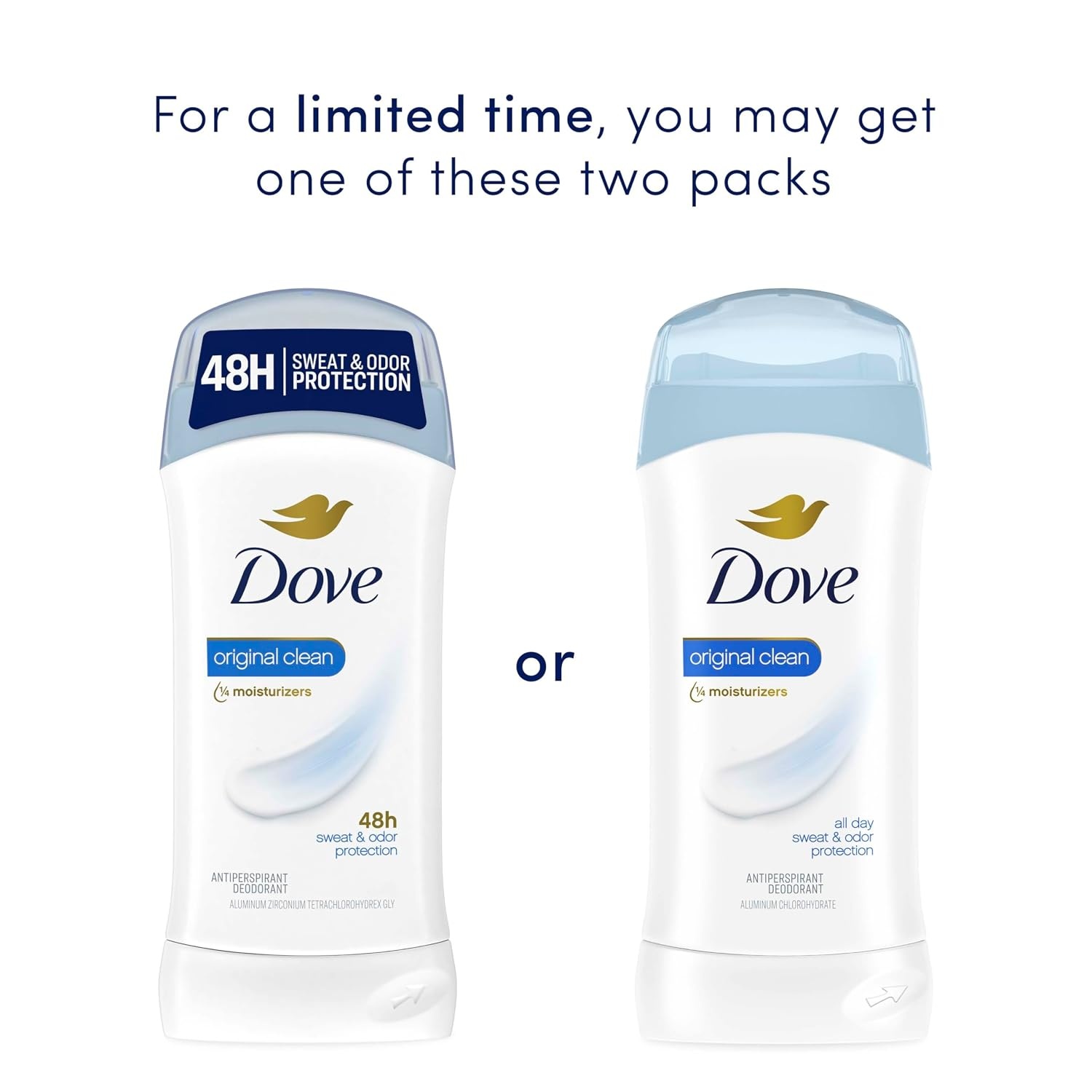 image:imageDove Antiperspirant Deodorant Original Clean 26 oz26 Ounce Pack of 1