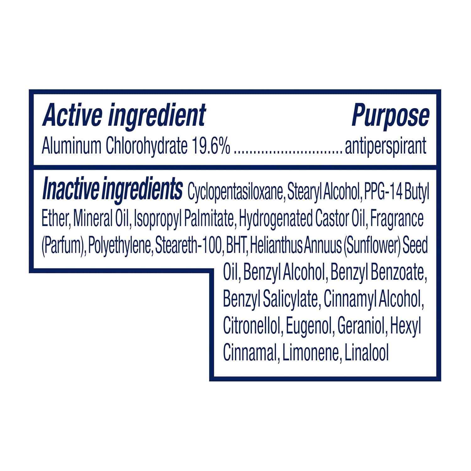 image:imageDove Antiperspirant Deodorant Original Clean 26 oz26 Ounce Pack of 1