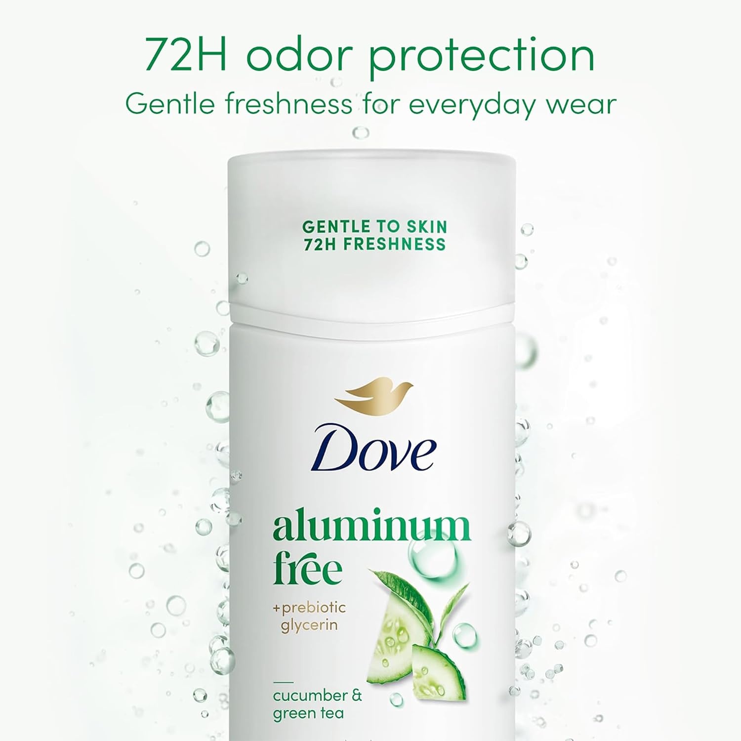 image:imageDove Deodorant Stick Cucumber amp Green Tea Aluminum Free 24 Oz24 Ounce Pack of 1