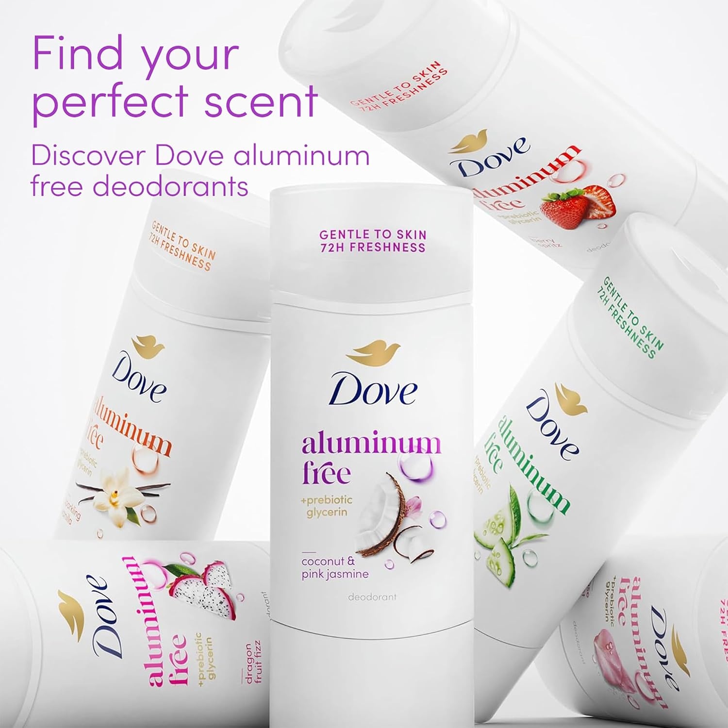 image:imageDove Deodorant Stick Cucumber amp Green Tea Aluminum Free 24 Oz24 Ounce Pack of 1