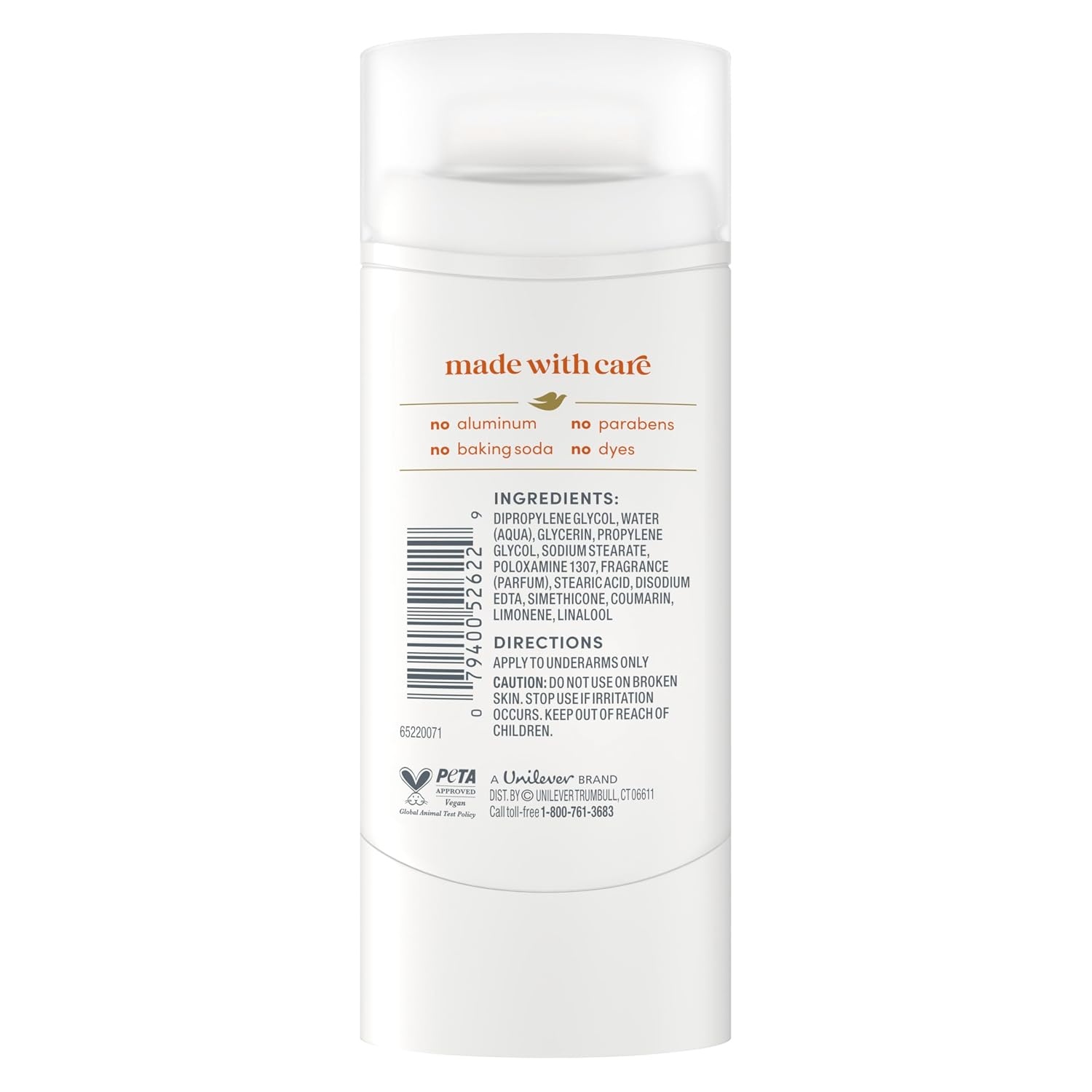 image:imageDove Deodorant Stick Sparkling Vanilla Aluminum Free 24 oz24 Ounce Pack of 12