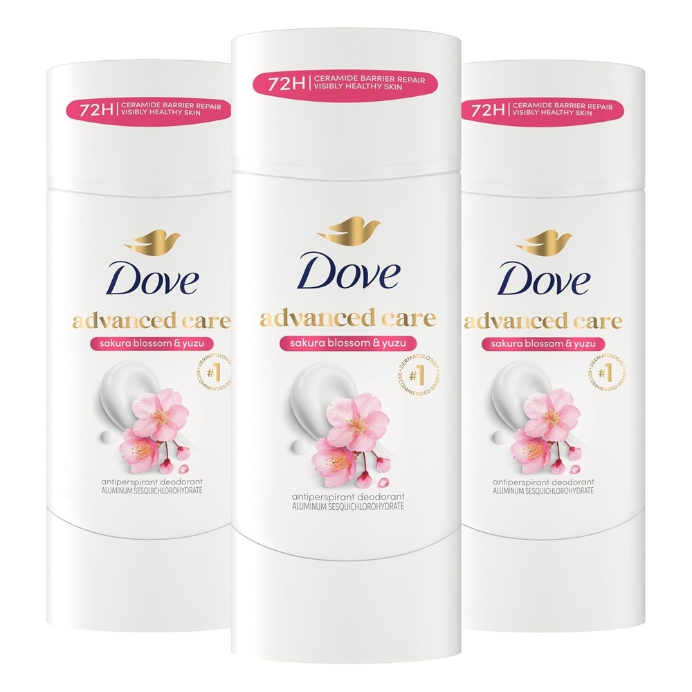 image:imageDove Advanced Care Antiperspirant Deodorant Sakura Blossom 26 oz 3PK